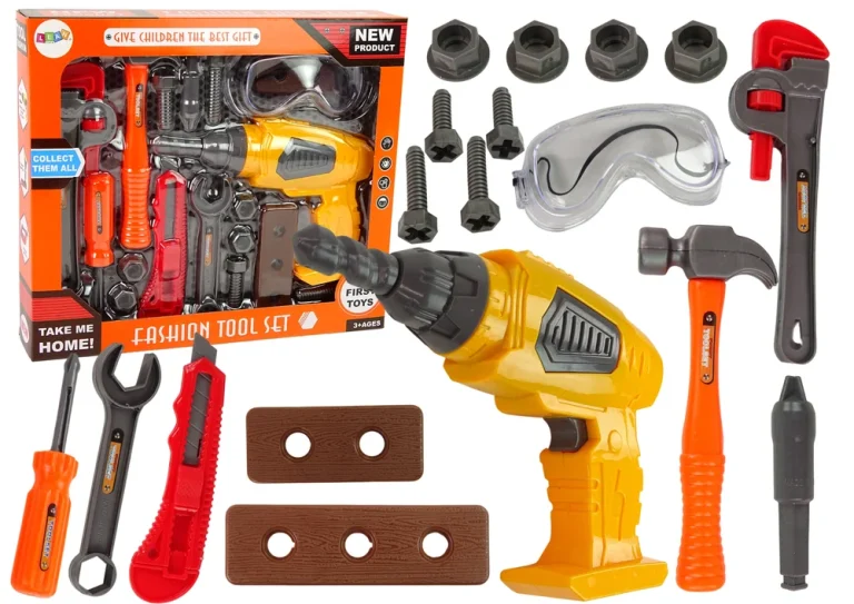 Veliki Diy Set Alata S Bušilicom Na Baterije 1