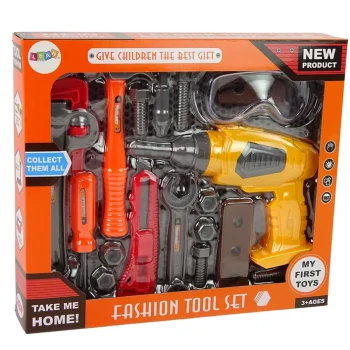 Veliki Diy Set Alata S Bušilicom Na Baterije 4
