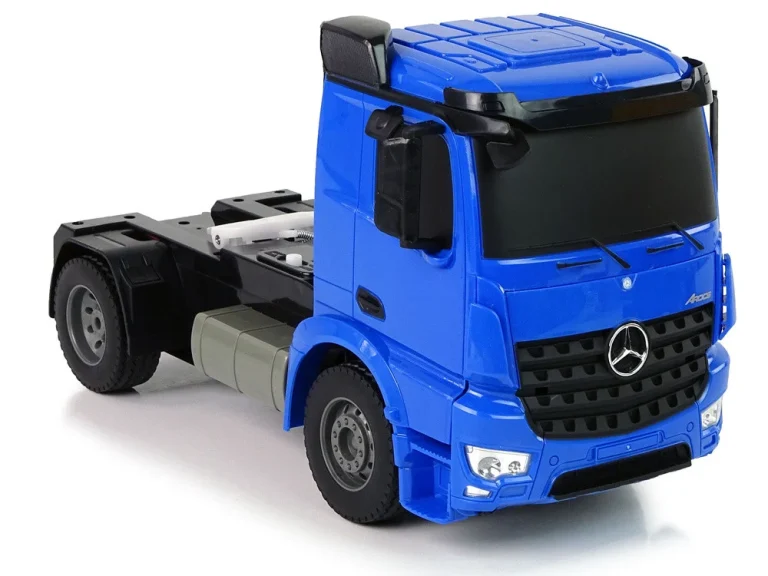 Veliki R/c Kamion Mercedes Arocs Plavi 1:20 Kontejner Dug 58 Cm 4