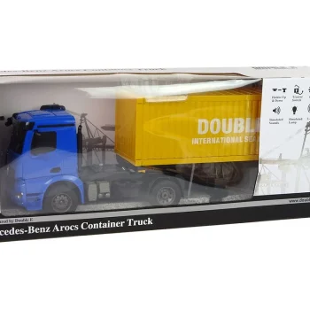 Veliki R/c Kamion Mercedes Arocs Plavi 1:20 Kontejner Dug 58 Cm 7