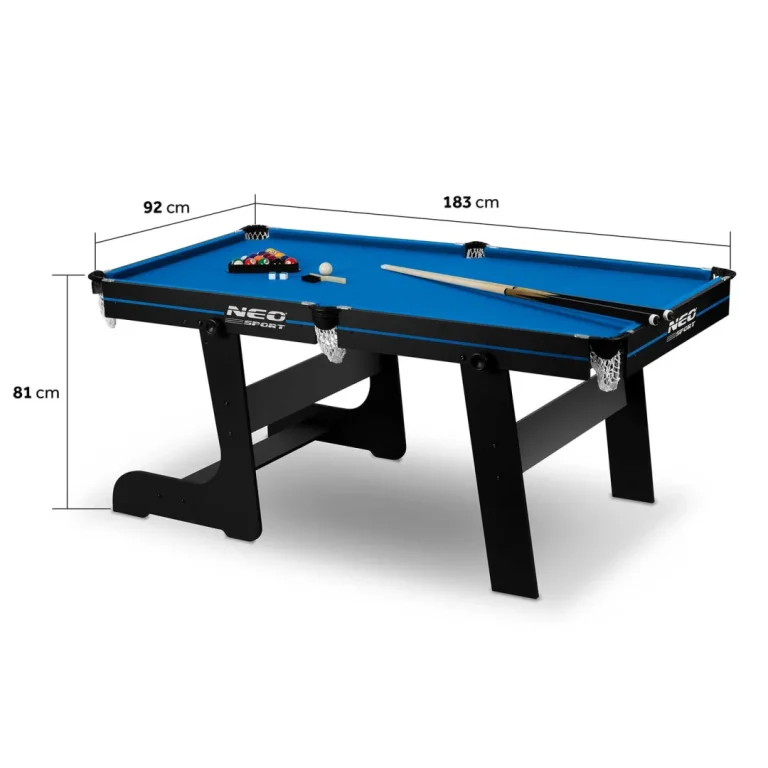 Veliki Bilijarski Stol Set Neo Sport Ns 808, 6 Stopa 8
