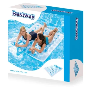 Veliki Madrac Za Plažu Za 2 Osobe 193 × 142 Cm Bestway 43055 10