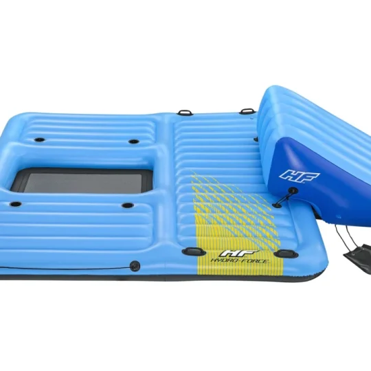 Veliki Napuhani Hydro Force Otok Za Plivanje Za 5 Osoba Bestway + Tobogan 365x295x77cm + Tobogan 1