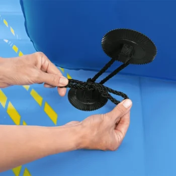 Veliki Napuhani Hydro Force Otok Za Plivanje Za 5 Osoba Bestway + Tobogan 365x295x77cm + Tobogan 10