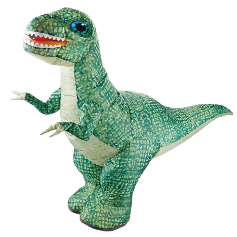 Veliki Napuhani Dinosaur Na Daljinsko Upravljanje Rc Zeleni 130 X 190 Cm 2