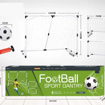 Veliki Nogometni Gol 2 U 1 + Pribor 8