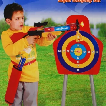 Veliki Samostrel Sa štitom Na Stalku 3+ 12