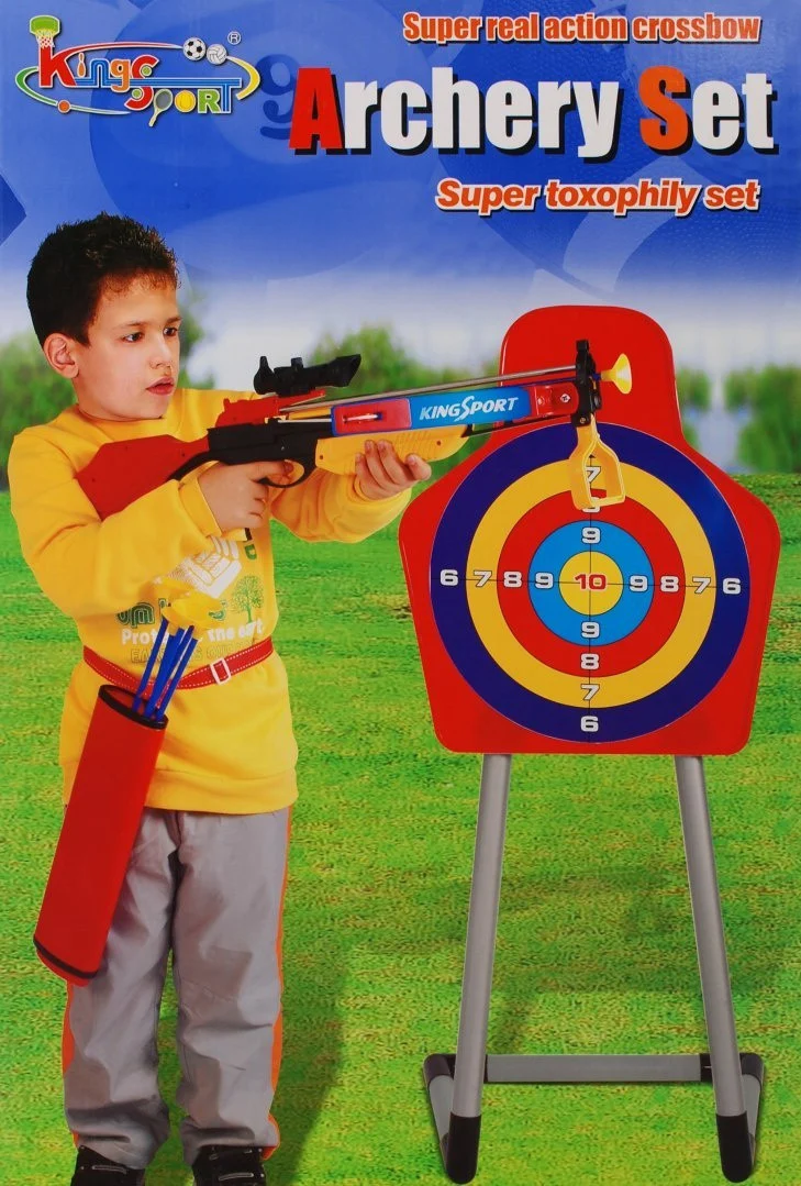 Veliki Samostrel Sa štitom Na Stalku 3+ 12