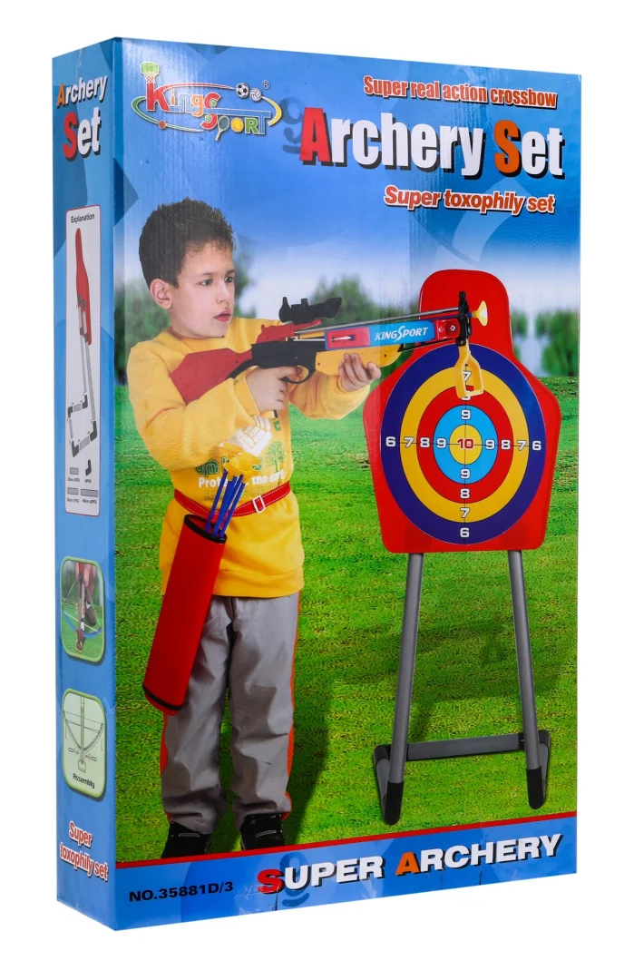 Veliki Samostrel Sa štitom Na Stalku 3+ 13
