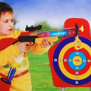 Veliki Samostrel Sa štitom Na Stalku 3+ 8