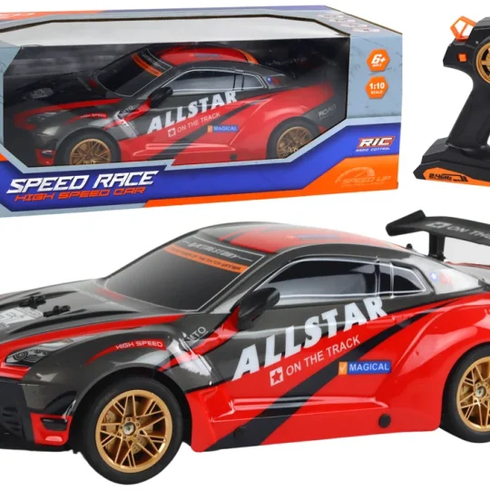 Veliki Sportski Automobil Na Daljinsko Upravljanje 1:10 Crveni 1