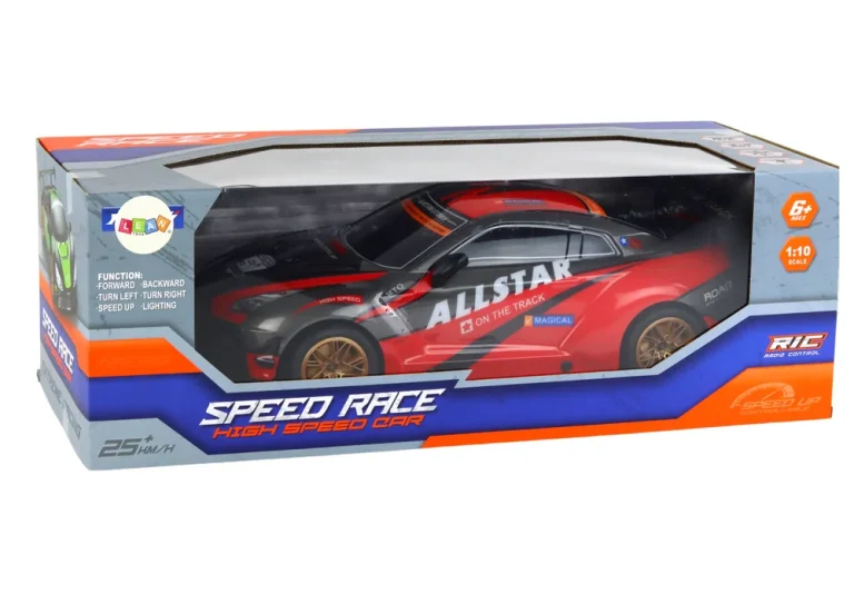 Veliki Sportski Automobil Na Daljinsko Upravljanje 1:10 Crveni 5