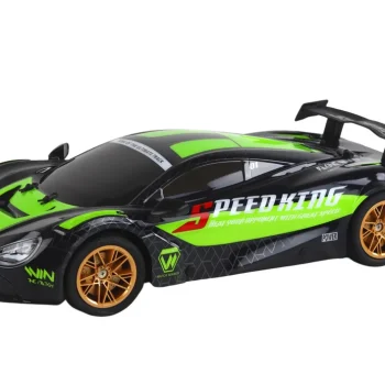 Veliki Sportski Automobil Na Daljinsko Upravljanje 1:10 Zeleno Crni 3