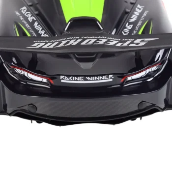 Veliki Sportski Automobil Na Daljinsko Upravljanje 1:10 Zeleno Crni 4