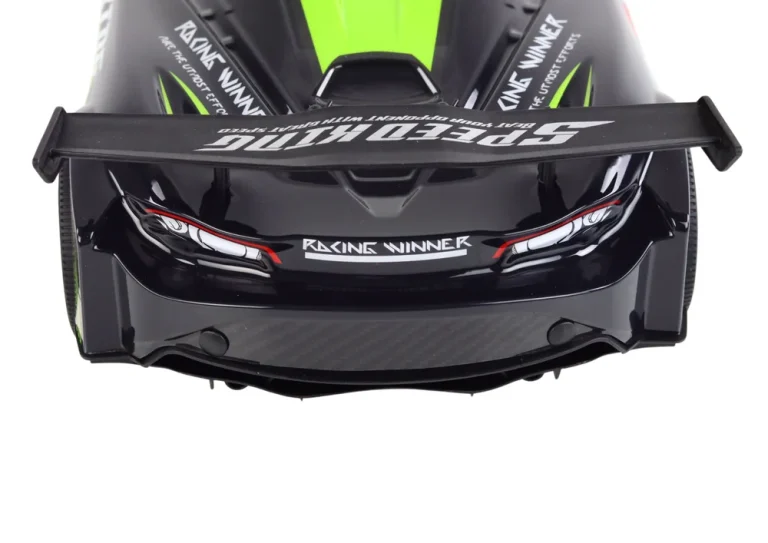 Veliki Sportski Automobil Na Daljinsko Upravljanje 1:10 Zeleno Crni 4