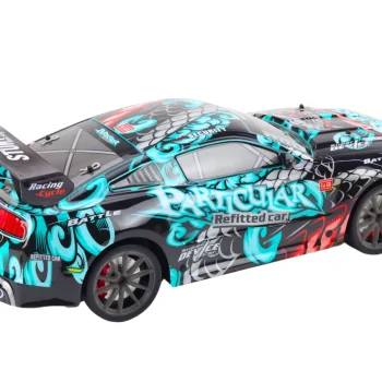 Veliki Sportski Automobil Na Daljinsko Upravljanje Rc 1:8 Svjetla Zvukovi Grafiti 3