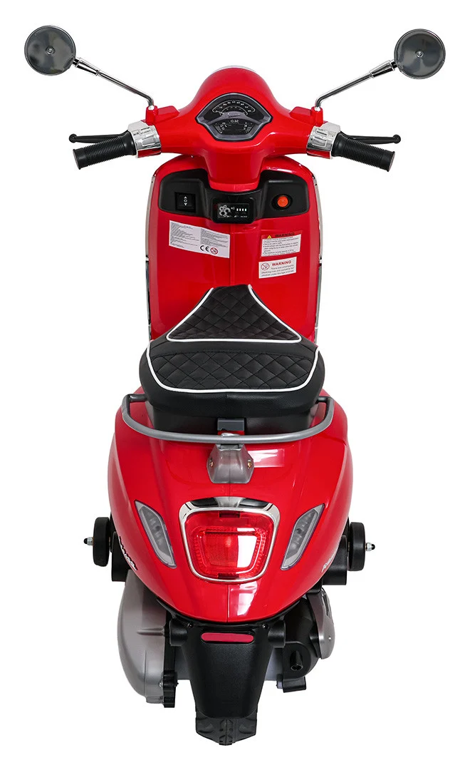 Vespa Roma Skuter Na Akumulator, Crveni Motor Na Akumulator 11
