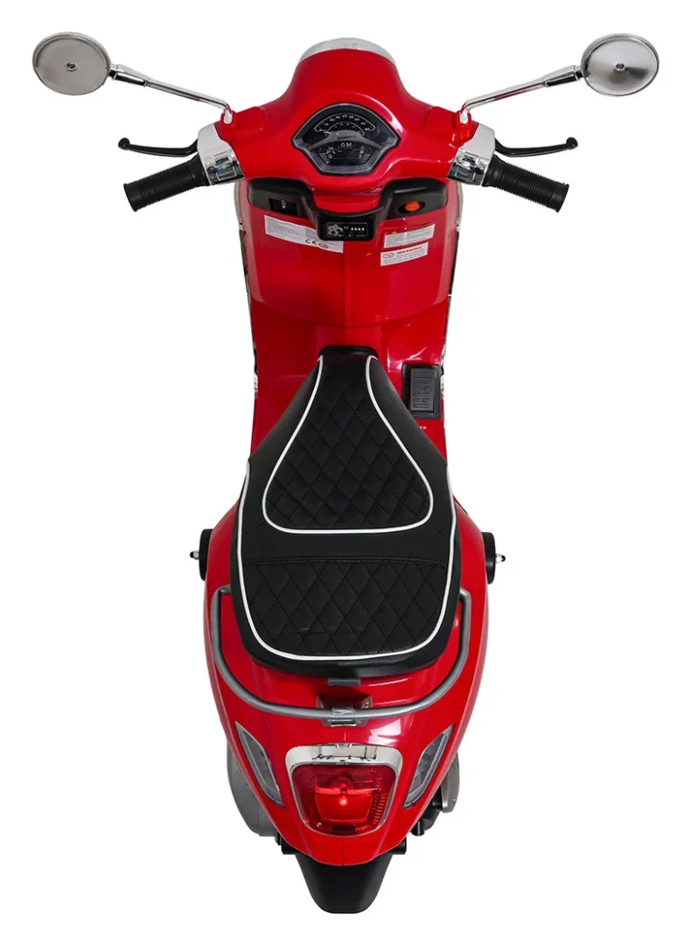 Vespa Roma Skuter Na Akumulator, Crveni Motor Na Akumulator 12