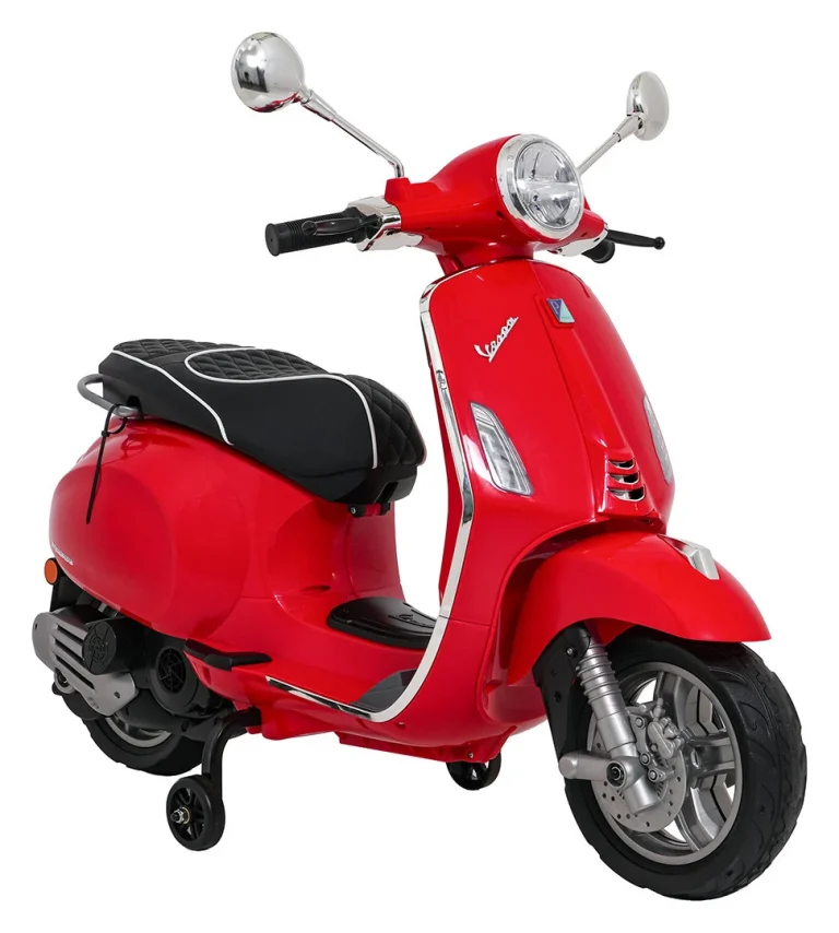 Vespa Roma Skuter Na Akumulator, Crveni Motor Na Akumulator 5