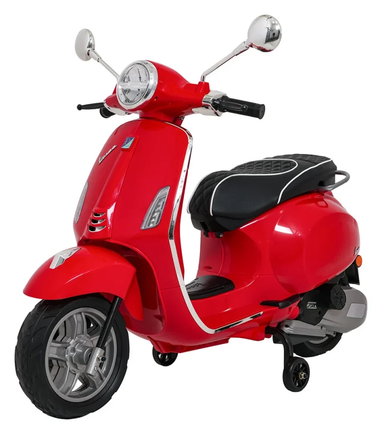 Vespa Roma Skuter Na Akumulator, Crveni Motor Na Akumulator 6