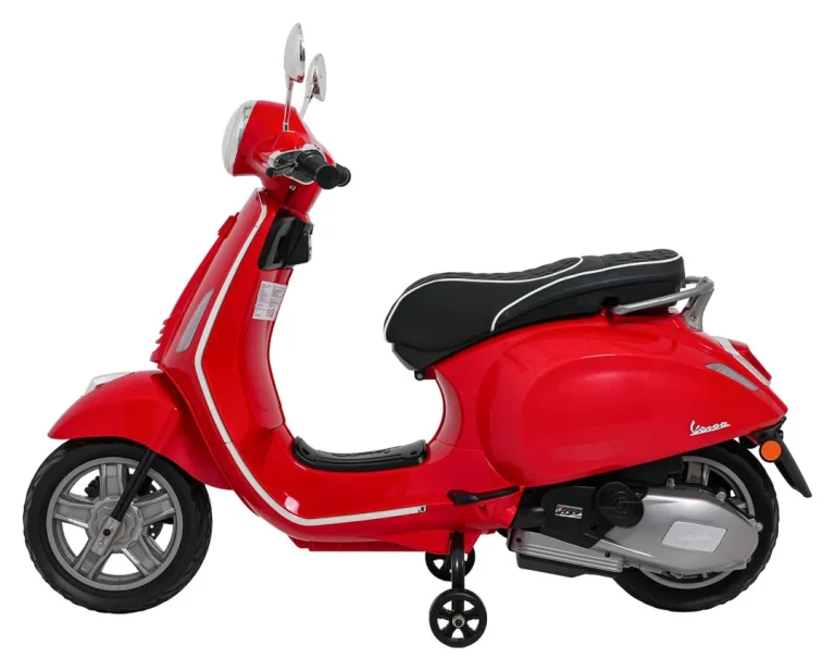 Vespa Roma Skuter Na Akumulator, Crveni Motor Na Akumulator 7