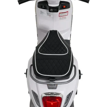 Vespa Roma Skuter Vozilo Bijeli Motocikl Za Djecu, Bijela Motor Na Akumulator 10