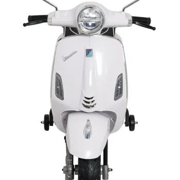 Vespa Roma Skuter Vozilo Bijeli Motocikl Za Djecu, Bijela Motor Na Akumulator 13