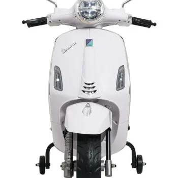 Vespa Roma Skuter Vozilo Bijeli Motocikl Za Djecu, Bijela Motor Na Akumulator 2