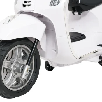 Vespa Roma Skuter Vozilo Bijeli Motocikl Za Djecu, Bijela Motor Na Akumulator 21
