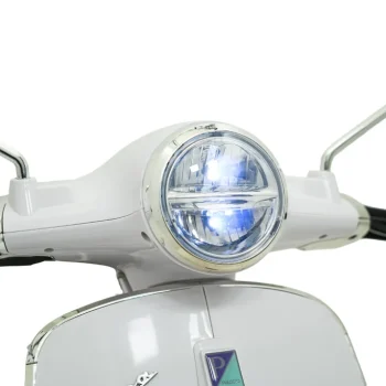Vespa Roma Skuter Vozilo Bijeli Motocikl Za Djecu, Bijela Motor Na Akumulator 24