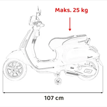 Vespa Roma Skuter Na Akumulator, Zeleni Motor Na Akumulator 3
