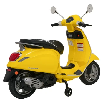 Vespa Roma Skuter Na Akumulator, žuti Motor Na Akumulator 10