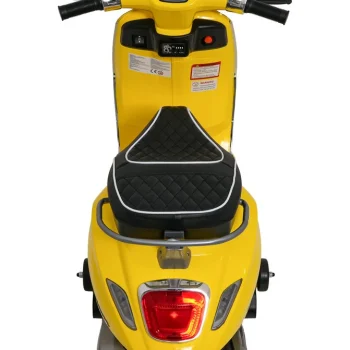 Vespa Roma Skuter Na Akumulator, žuti Motor Na Akumulator 12