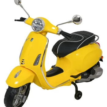 Vespa Roma Skuter Na Akumulator, žuti Motor Na Akumulator 14