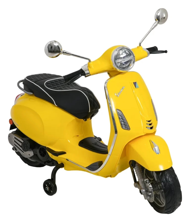 Vespa Roma Skuter Na Akumulator, žuti Motor Na Akumulator 15