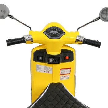 Vespa Roma Skuter Na Akumulator, žuti Motor Na Akumulator 16
