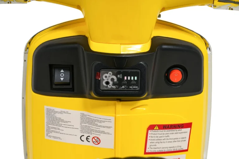 Vespa Roma Skuter Na Akumulator, žuti Motor Na Akumulator 17