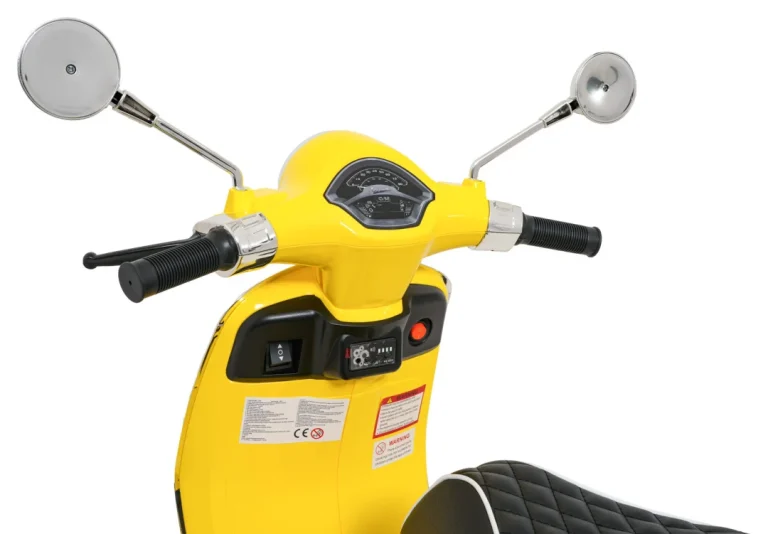 Vespa Roma Skuter Na Akumulator, žuti Motor Na Akumulator 18