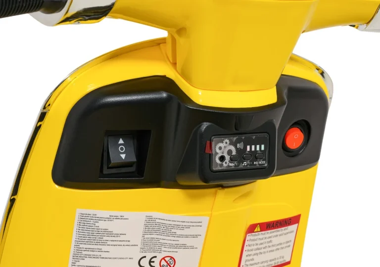 Vespa Roma Skuter Na Akumulator, žuti Motor Na Akumulator 19