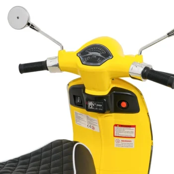 Vespa Roma Skuter Na Akumulator, žuti Motor Na Akumulator 20