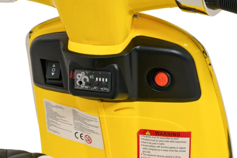 Vespa Roma Skuter Na Akumulator, žuti Motor Na Akumulator 21