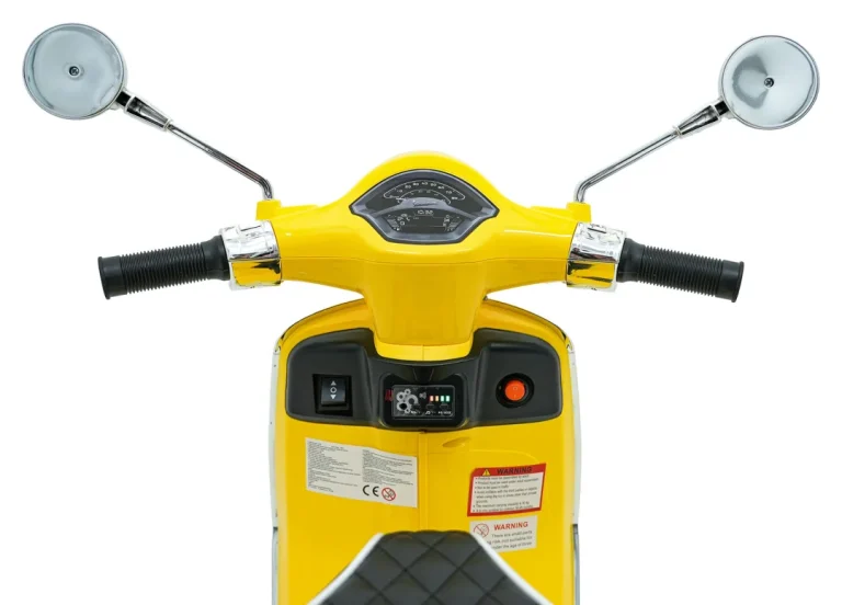 Vespa Roma Skuter Na Akumulator, žuti Motor Na Akumulator 31