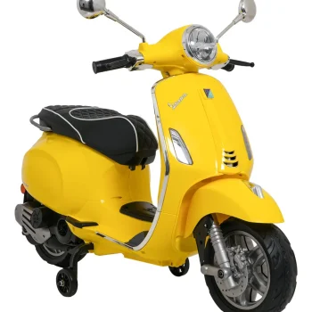 Vespa Roma Skuter Na Akumulator, žuti Motor Na Akumulator 5