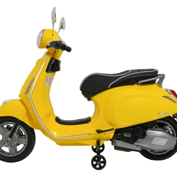 Vespa Roma Skuter Na Akumulator, žuti Motor Na Akumulator 7