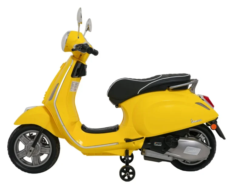 Vespa Roma Skuter Na Akumulator, žuti Motor Na Akumulator 7