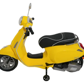 Vespa Roma Skuter Na Akumulator, žuti Motor Na Akumulator 8