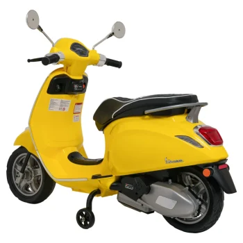Vespa Roma Skuter Na Akumulator, žuti Motor Na Akumulator 9