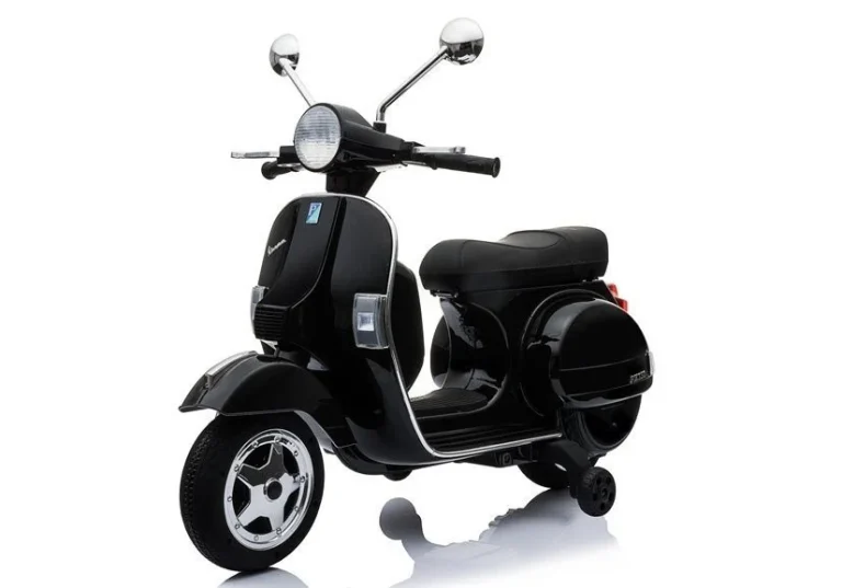 Vespa Scooter Električni Motocikl Crni Motor Na Akumulator 2
