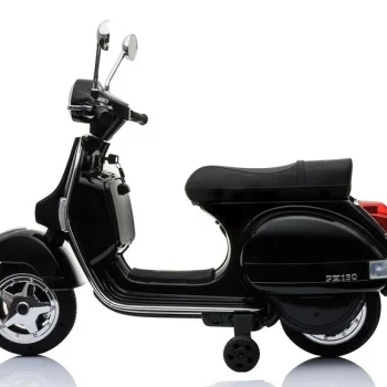 Vespa Scooter Električni Motocikl Crni Motor Na Akumulator 3