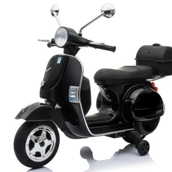 Vespa Scooter Električni Motocikl Crni Motor Na Akumulator 5